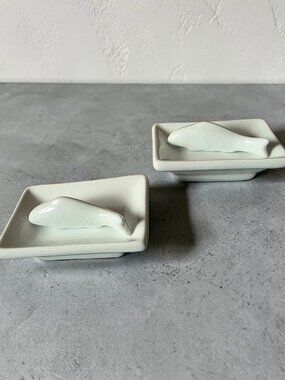 EUC CORDON BLEU (4pc) Porcelain Sushi Set For Two Replacements